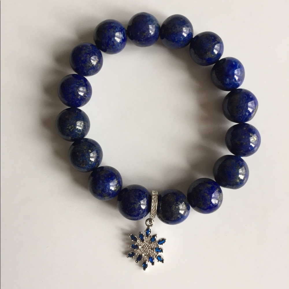 Lapis bracelet